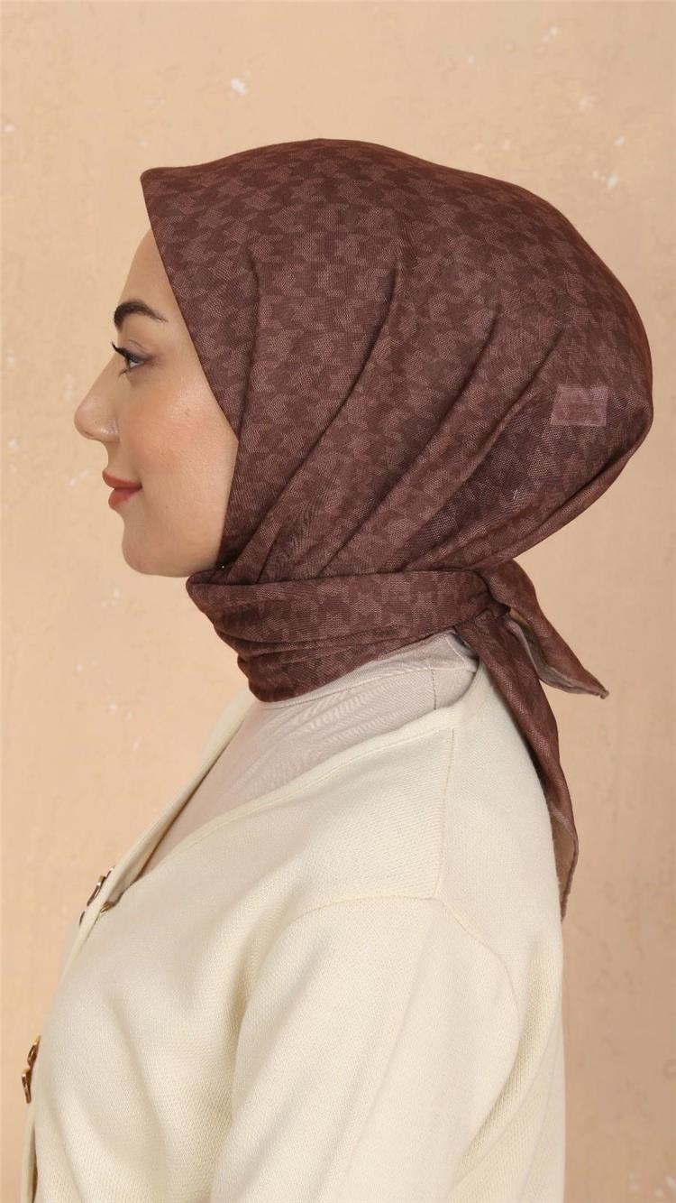 Lo'cella Pamuklu Soft Eşarp 4520-8 Cappucino 