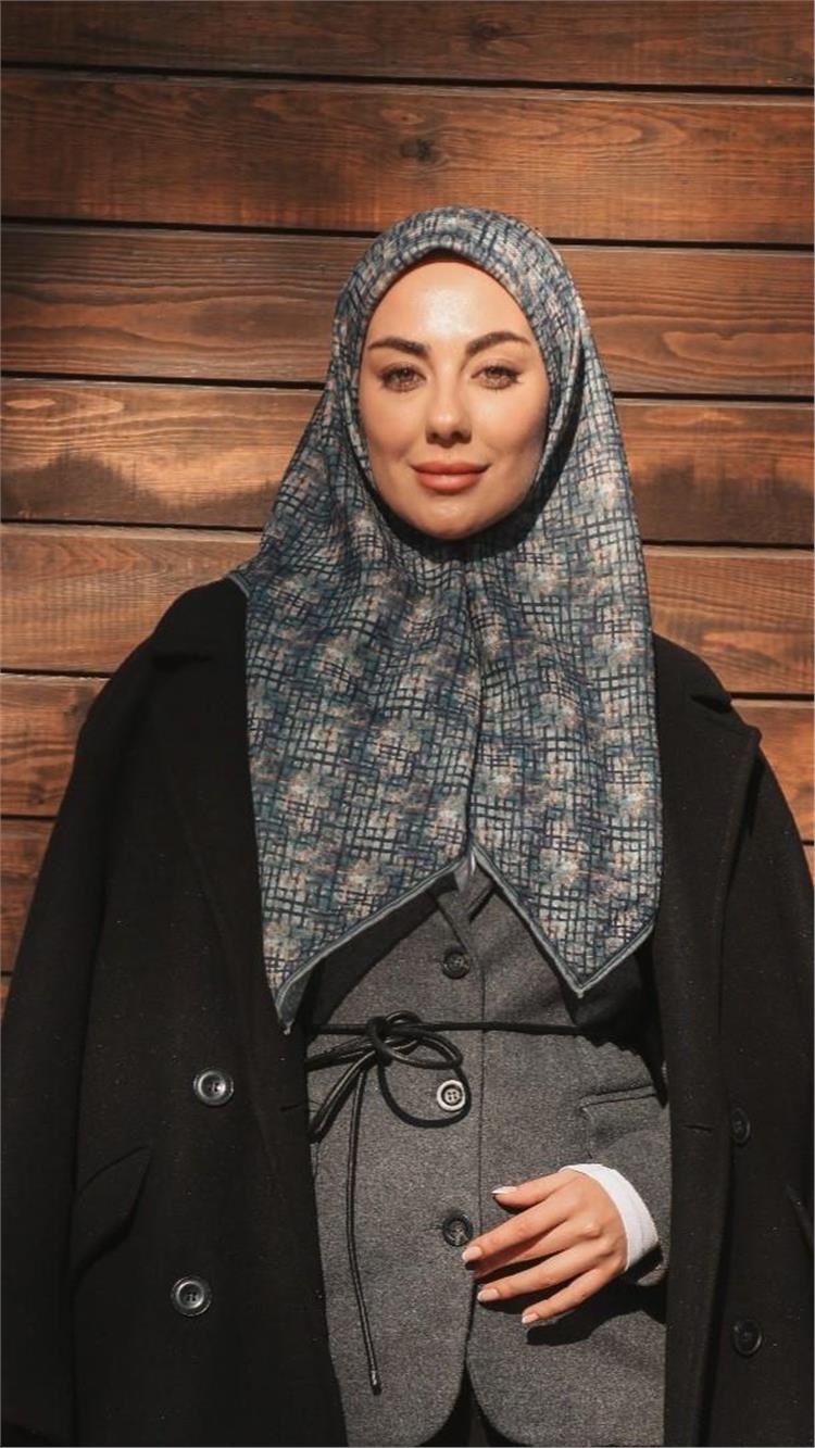 Lo'cella Pamuklu Soft Eşarp 4521-10 Koyu Mavi 