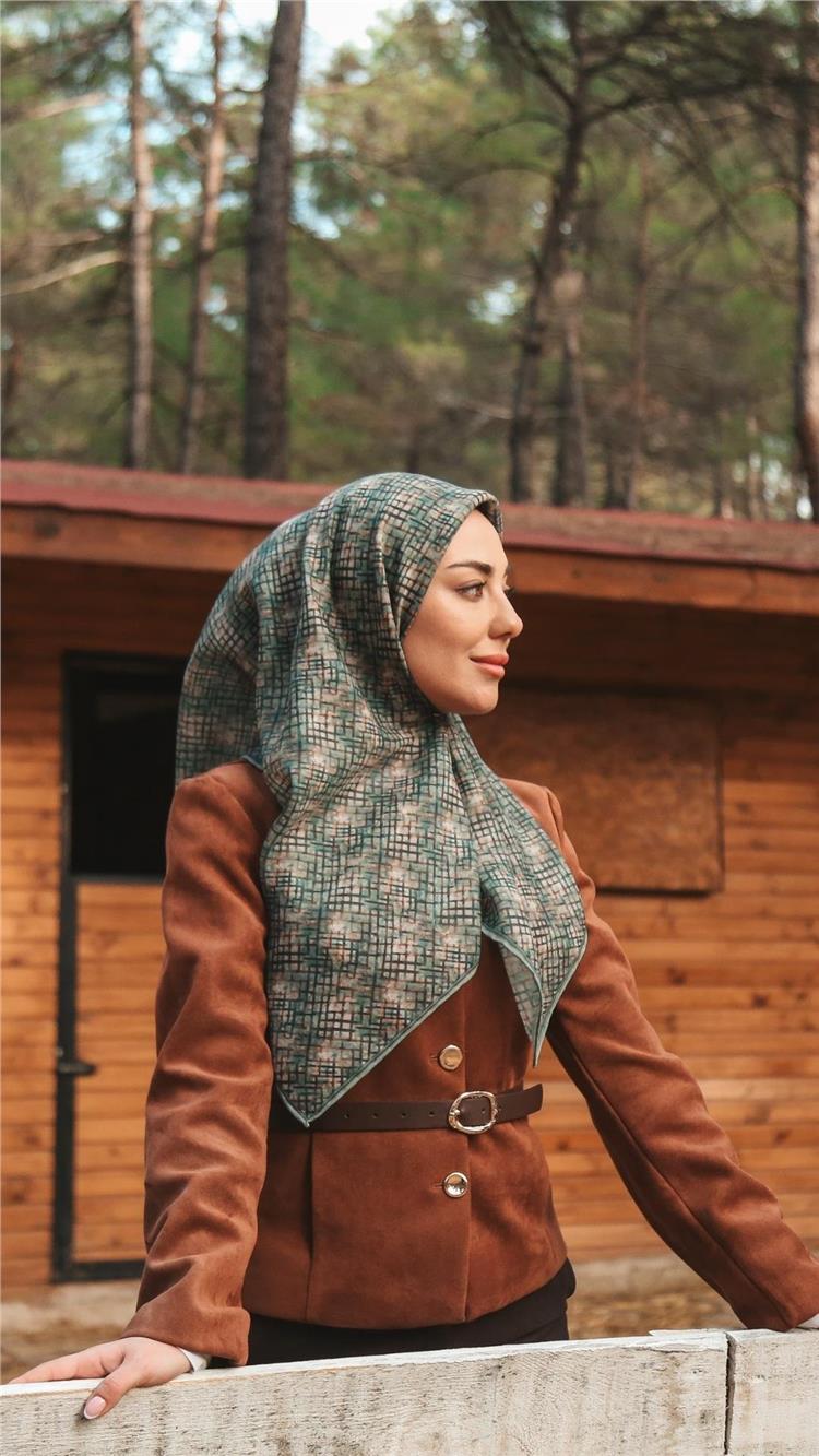 Lo'cella Pamuklu Soft Eşarp 4521-9 Çağla Yeşili 