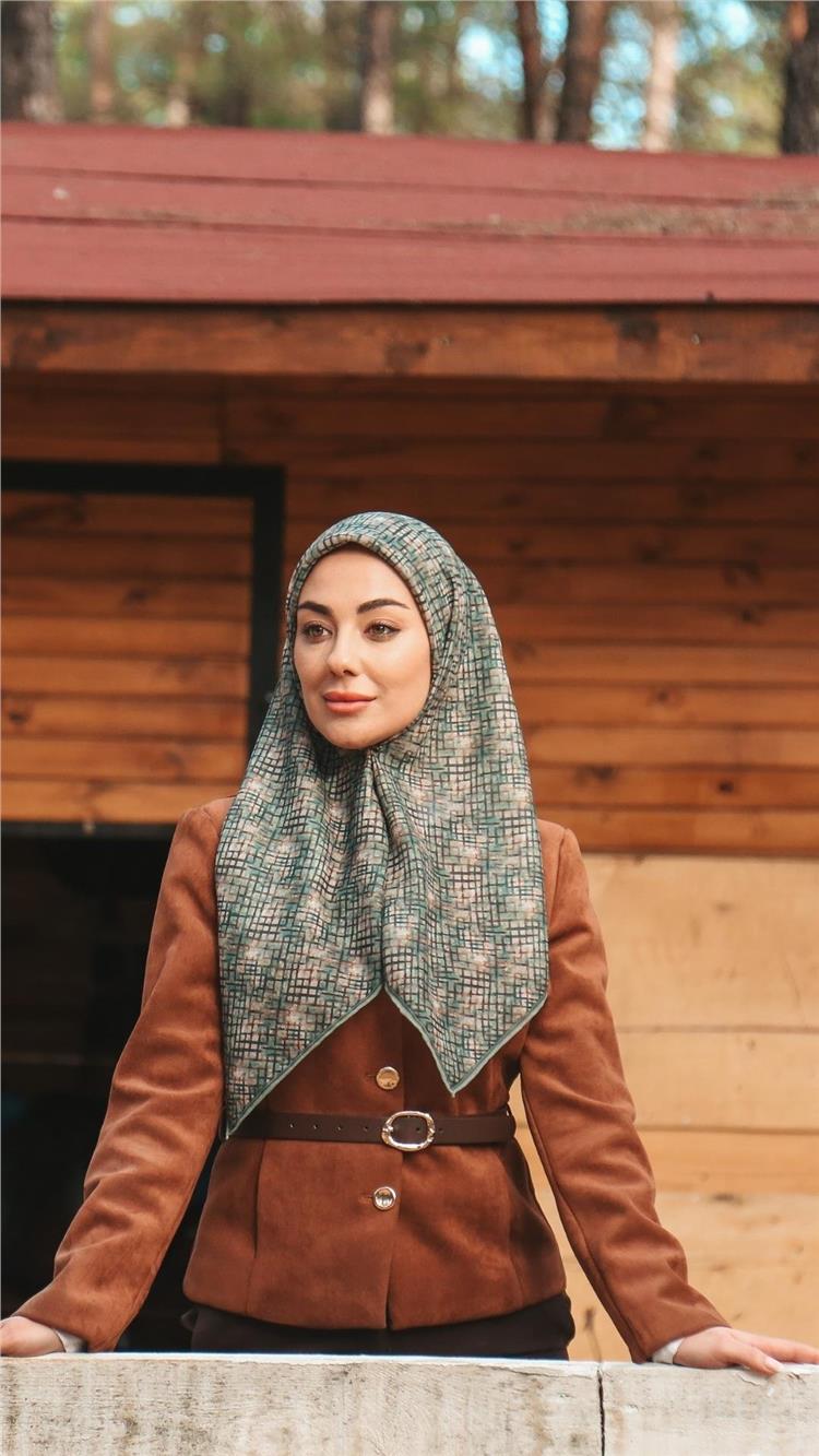 Lo'cella Pamuklu Soft Eşarp 4521-9 Çağla Yeşili 