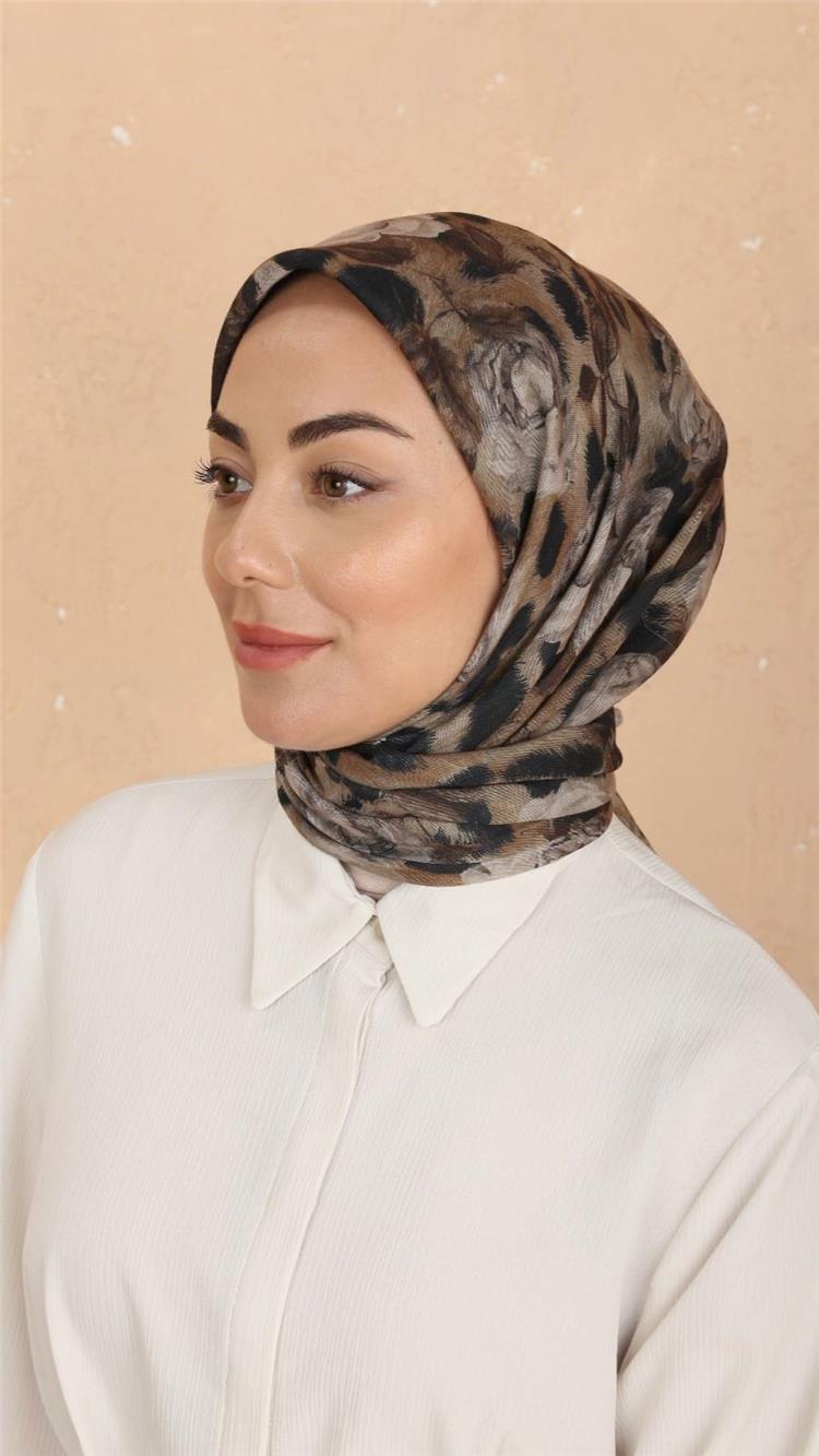 Lo'cella Pamuklu Soft Eşarp 4527-2 Sarı 