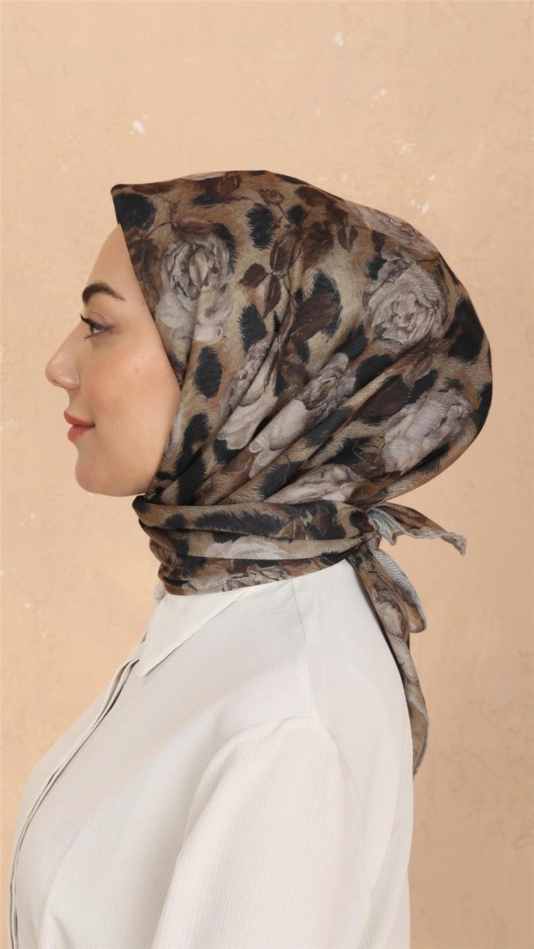 Lo'cella Pamuklu Soft Eşarp 4527-2 Sarı 