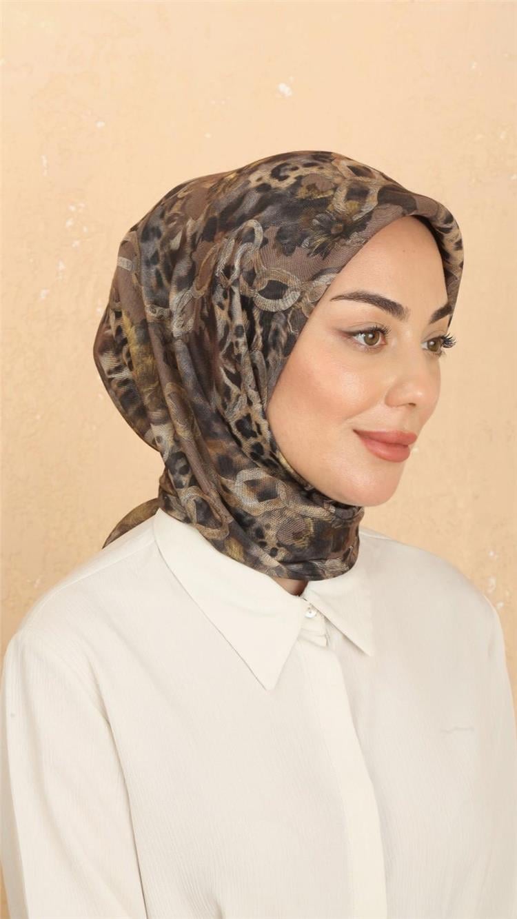 Lo'cella Pamuklu Soft Eşarp 4529-5 Vizon