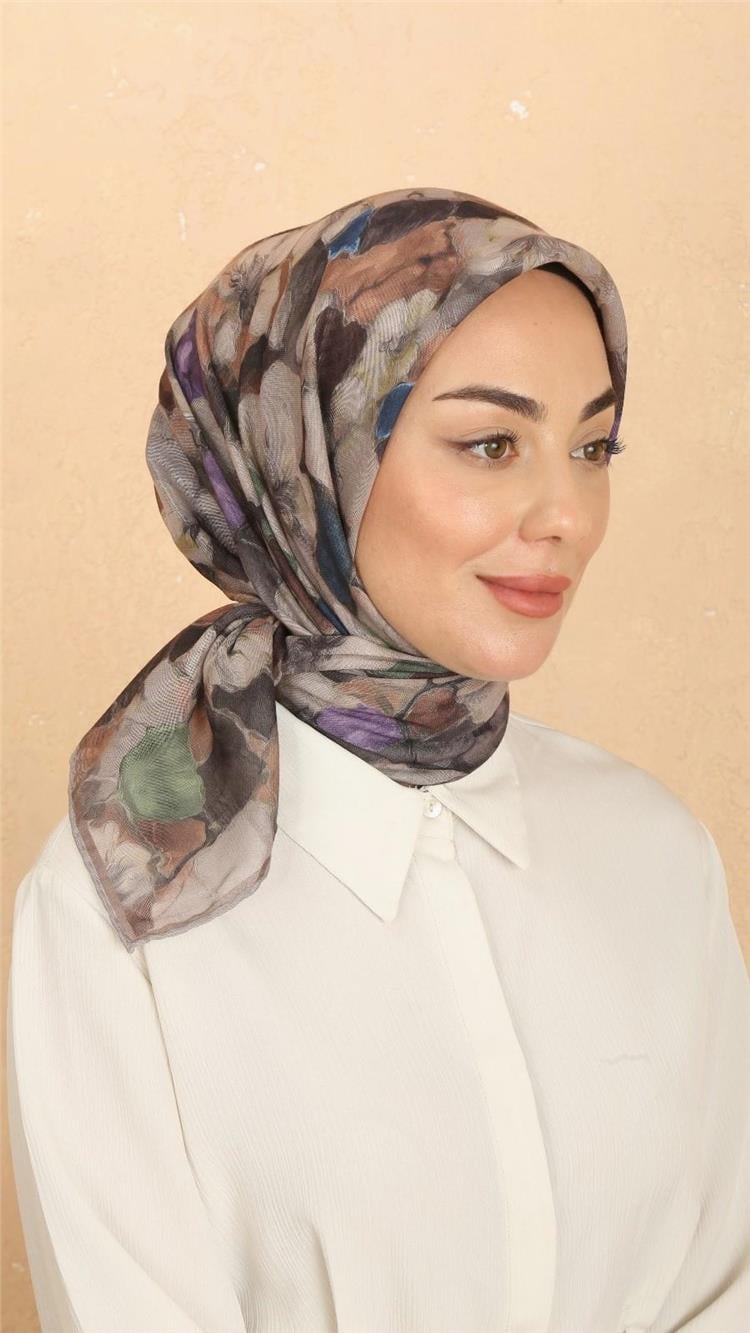 Lo'cella Pamuklu Soft Eşarp 4530-7 Cappucino 