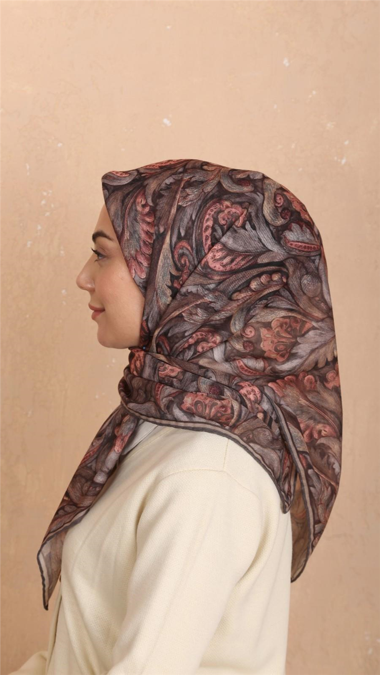Lo'cella Pamuklu Soft Eşarp 4537-7 Karışık 