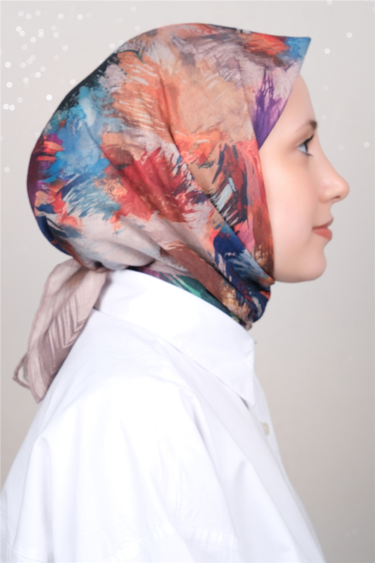 Lo'cella Pamuklu Soft Eşarp 4539-4