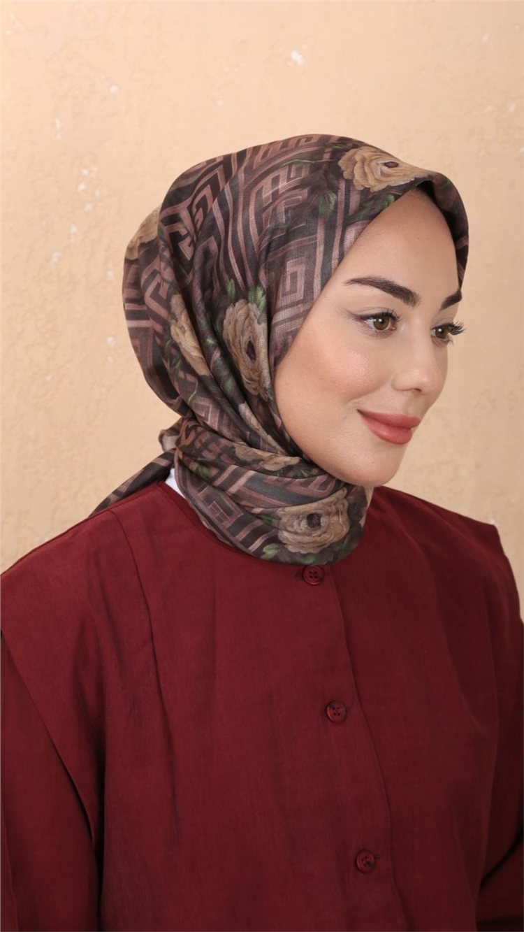 Lo'cella Pamuklu Soft Eşarp 4544-10 Pembe 