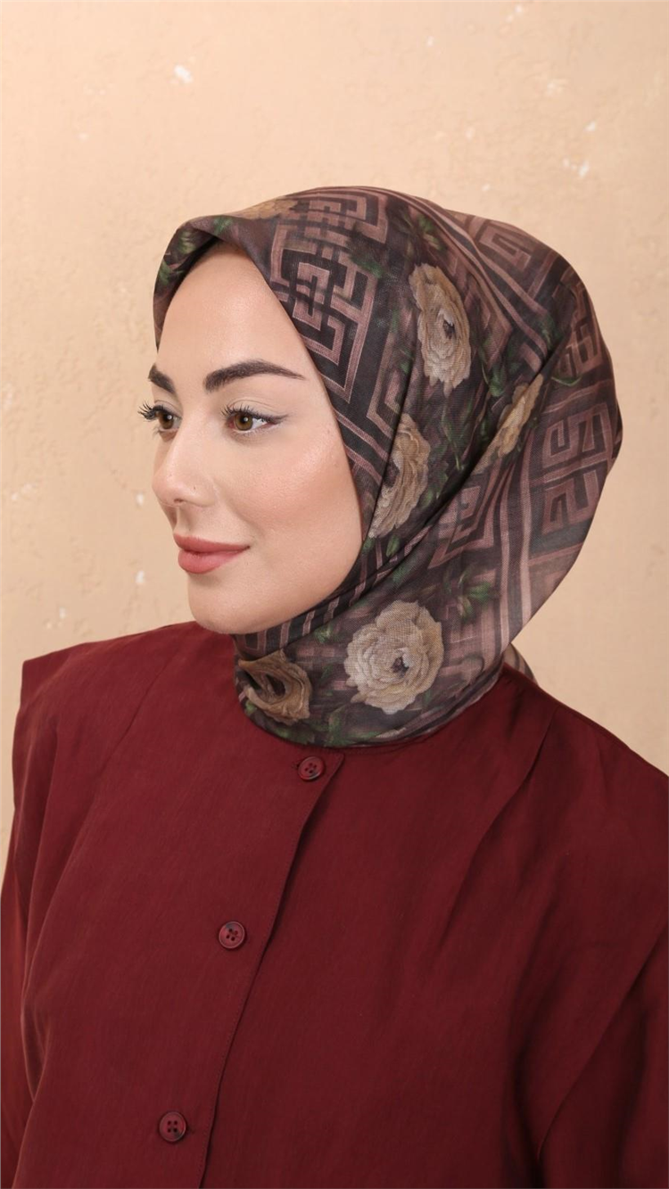 Lo'cella Pamuklu Soft Eşarp 4544-10 Pembe 