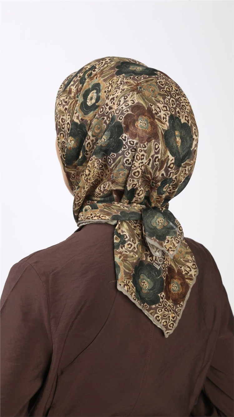 Lo'cella Pamuklu Soft Eşarp 4550-4 Vizon 