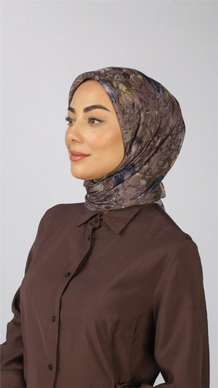 Lo'cella Pamuklu Soft Eşarp 4560-12 Lavanta 
