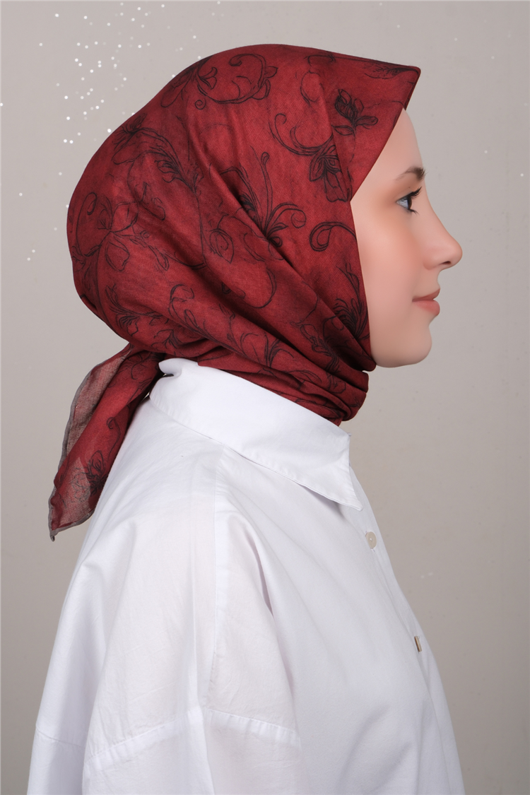 Lo'cella Pamuklu Soft Eşarp 4562-8 