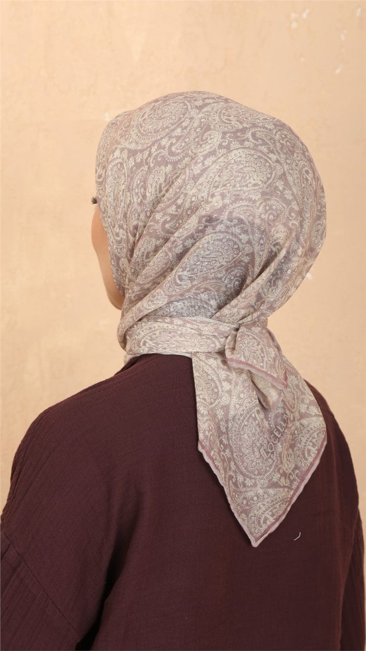 Lo'cella Pamuklu Soft Eşarp 4567-11 Toz Pembe 