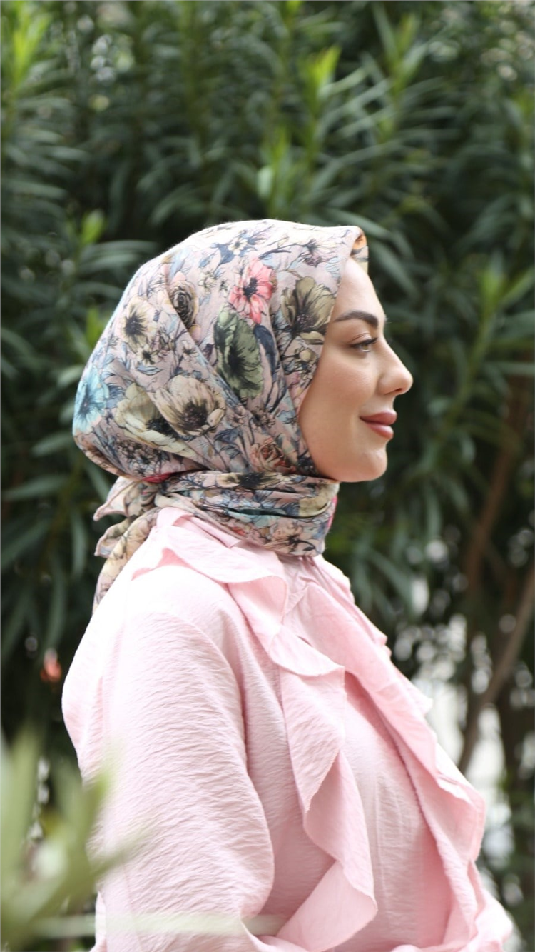 Lo'cella Pamuklu Soft Eşarp 4574-1 