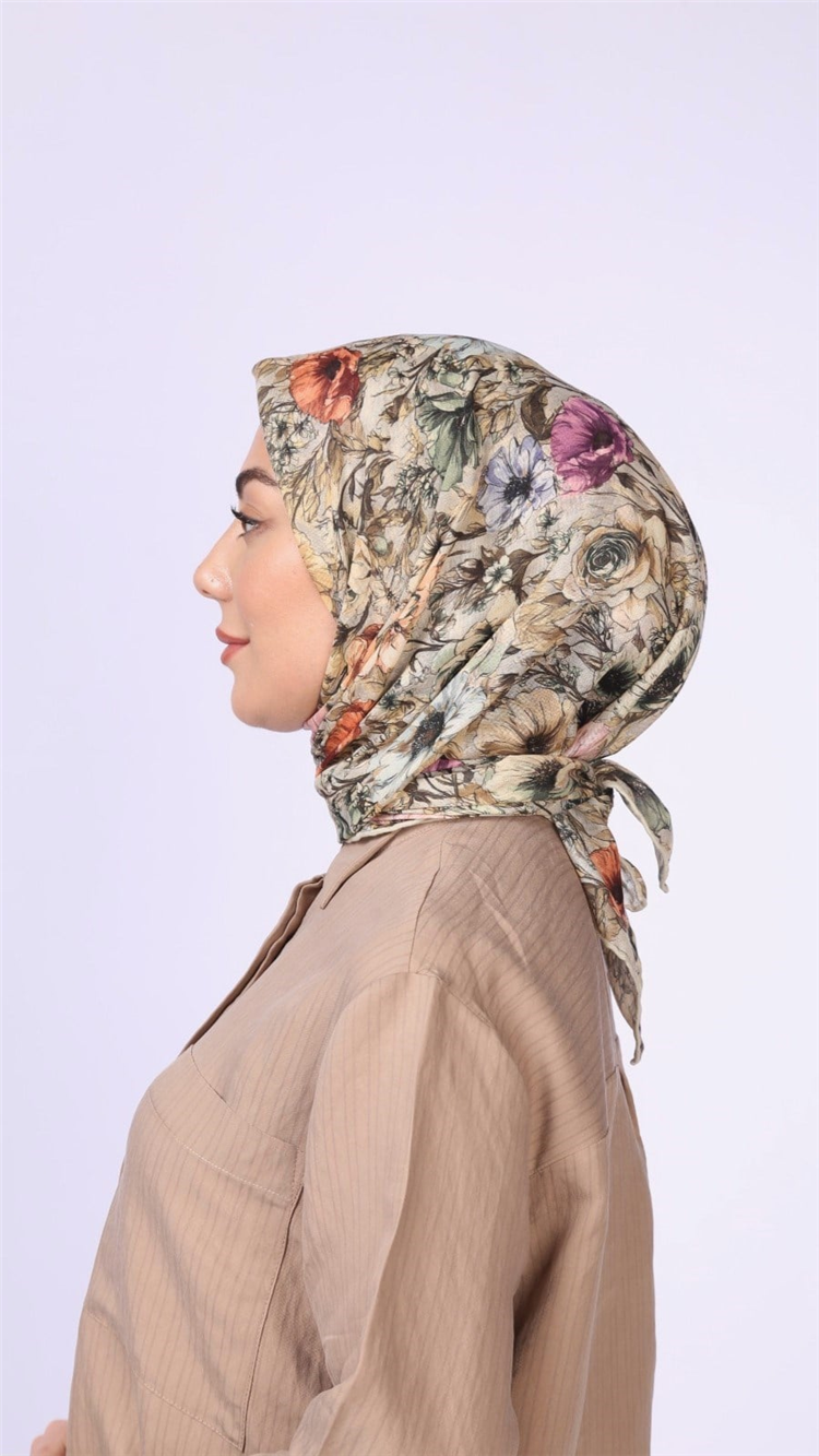 Lo'cella Pamuklu Soft Eşarp 4574-8 