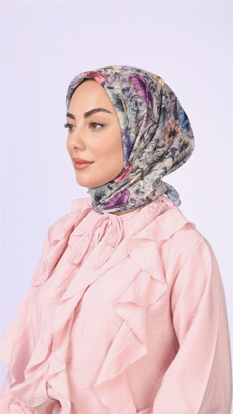 Lo'cella Pamuklu Soft Eşarp 4574-9 
