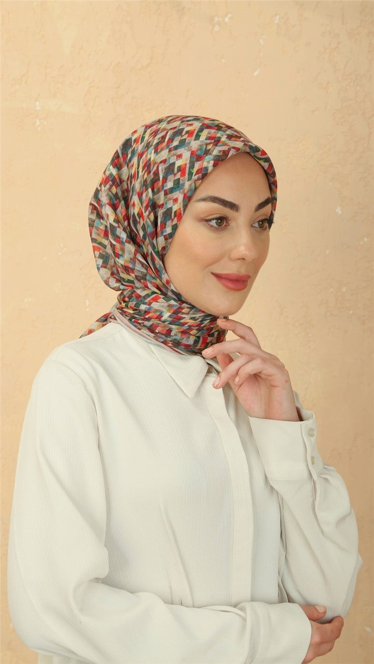 Lo'cella Pamuklu Soft Eşarp 4583-5 