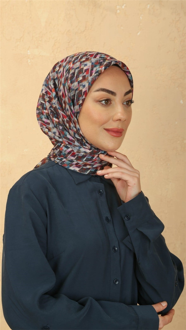 Lo'cella Pamuklu Soft Eşarp 4583-7