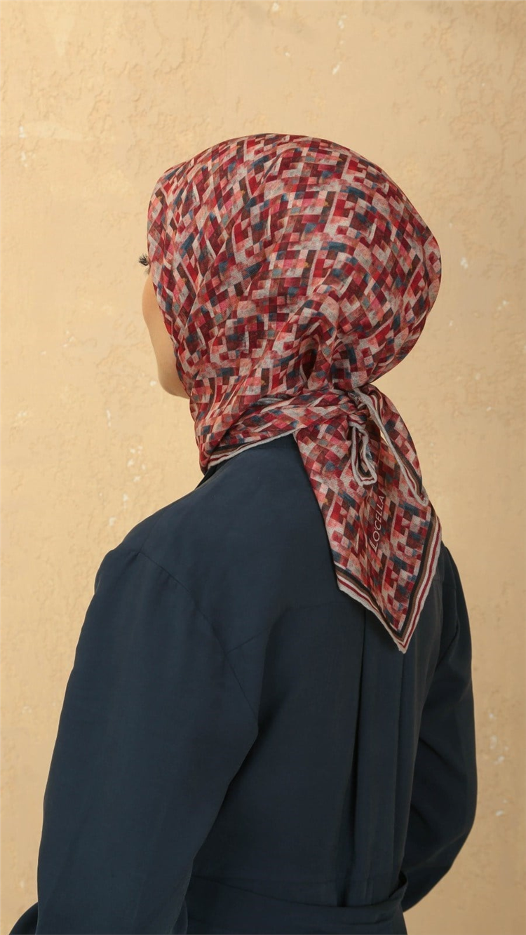 Lo'cella Pamuklu Soft Eşarp 4583-8 