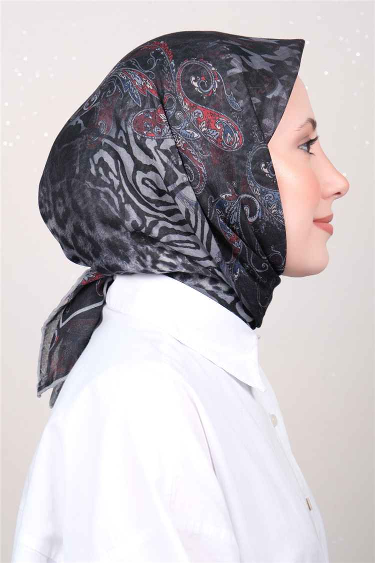 Lo'cella Pamuklu Soft Eşarp 4587-12 
