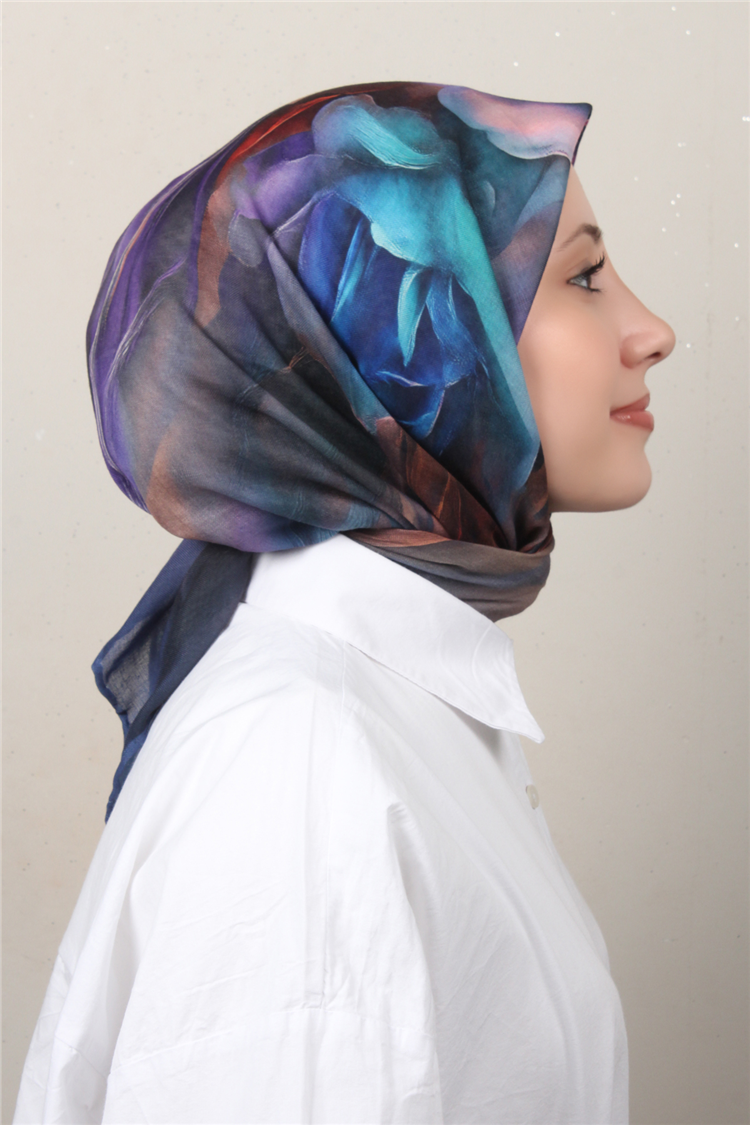Lo'cella Pamuklu Soft Eşarp 4588-2 