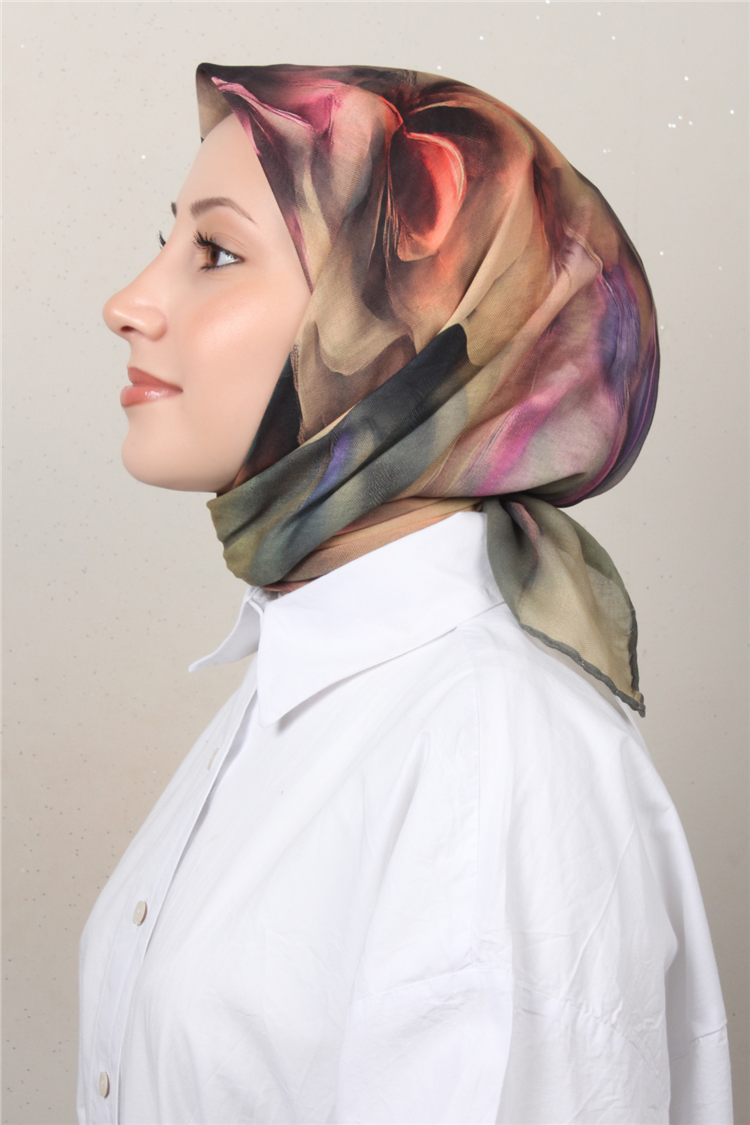 Lo'cella Pamuklu Soft Eşarp 4588-4 