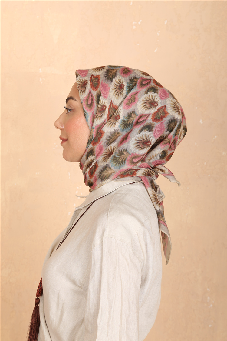 Lo'cella Pamuklu Soft Eşarp 4593-8 