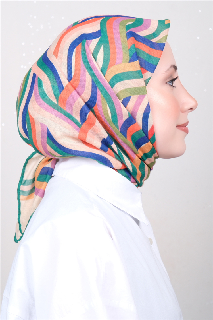 Lo'cella Pamuklu Soft Eşarp 4596-7 