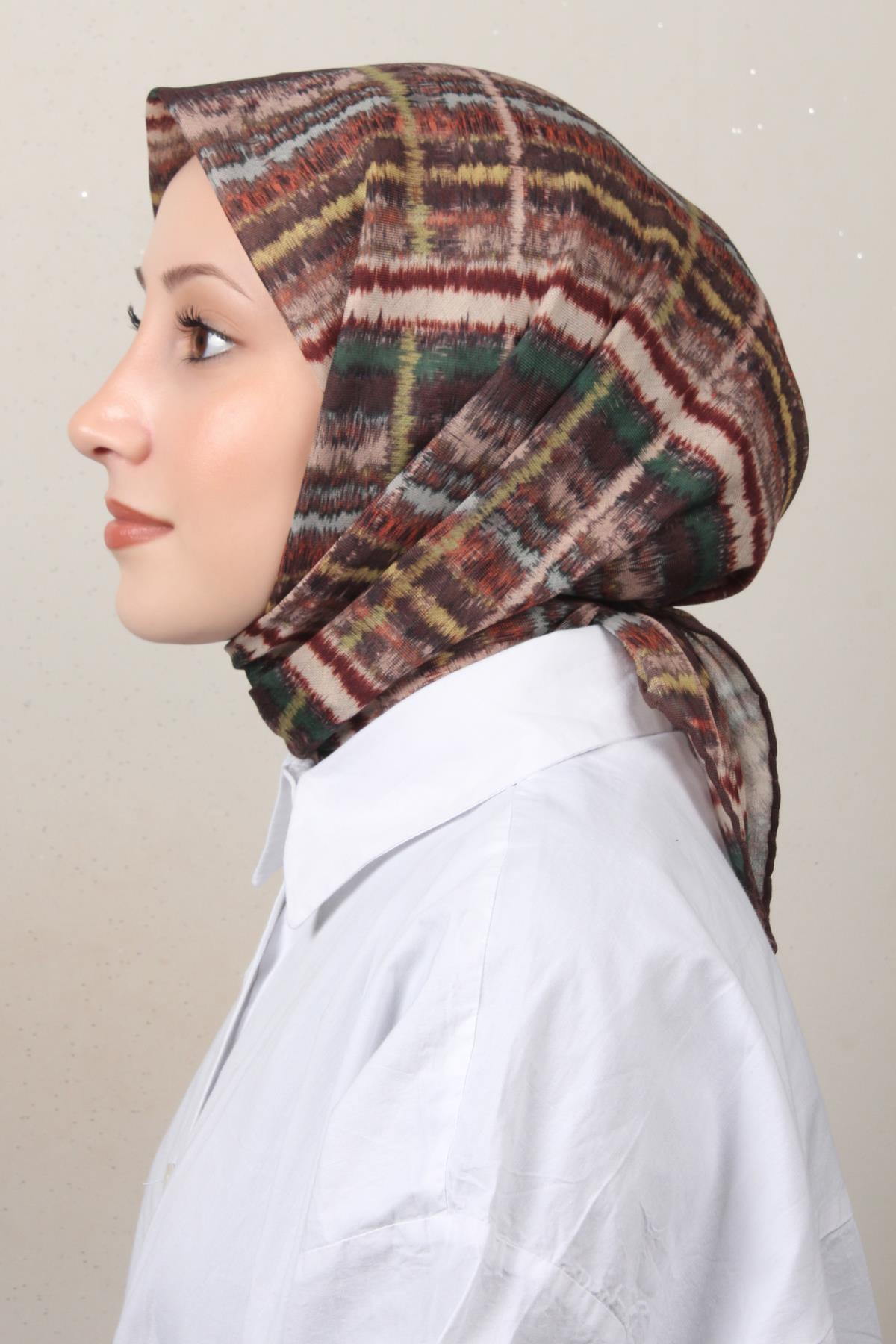 Lop'Res Pamuklu Soft Eşarp 4152-3