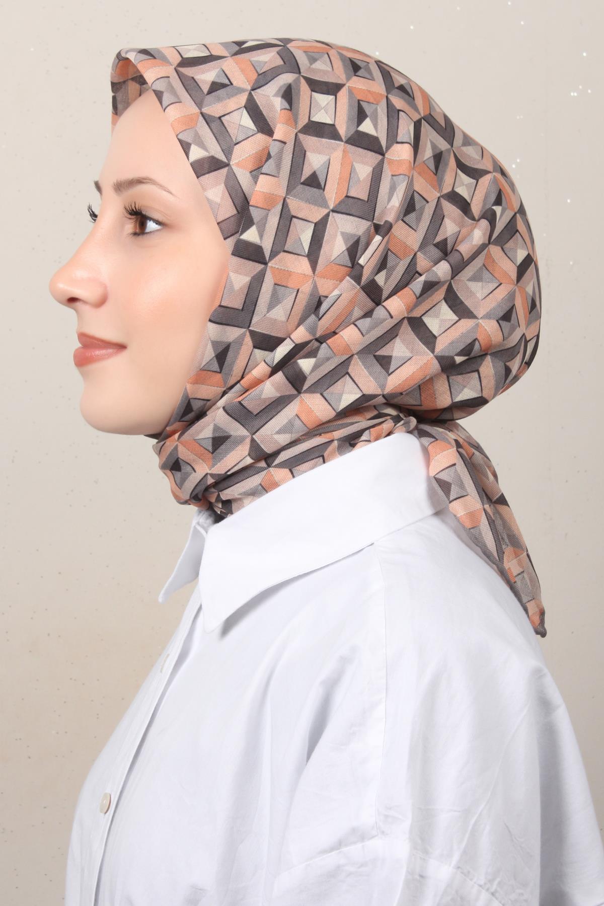 Lop'Res Pamuklu Soft Eşarp 4154-6