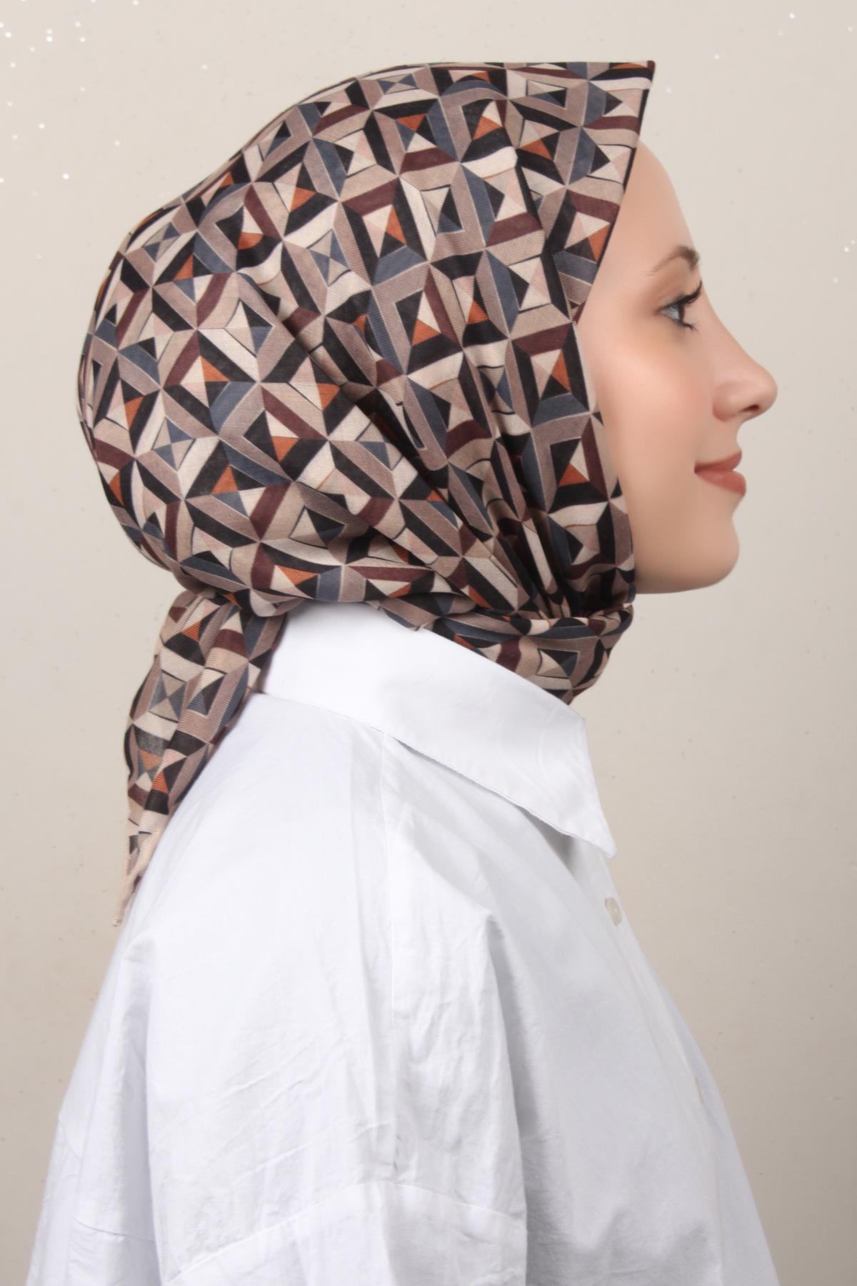 Lop'Res Pamuklu Soft Eşarp 4154-7