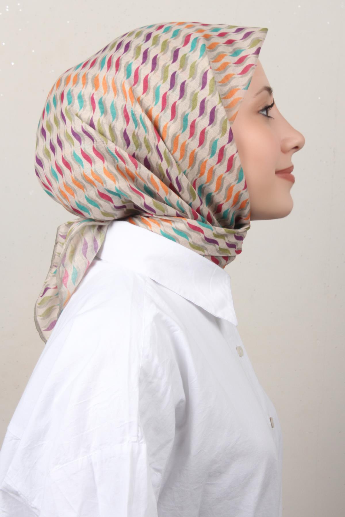 Lop'Res Pamuklu Soft Eşarp 4155-8