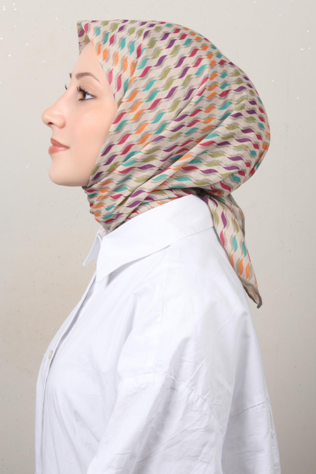 Lop'Res Pamuklu Soft Eşarp 4155-8