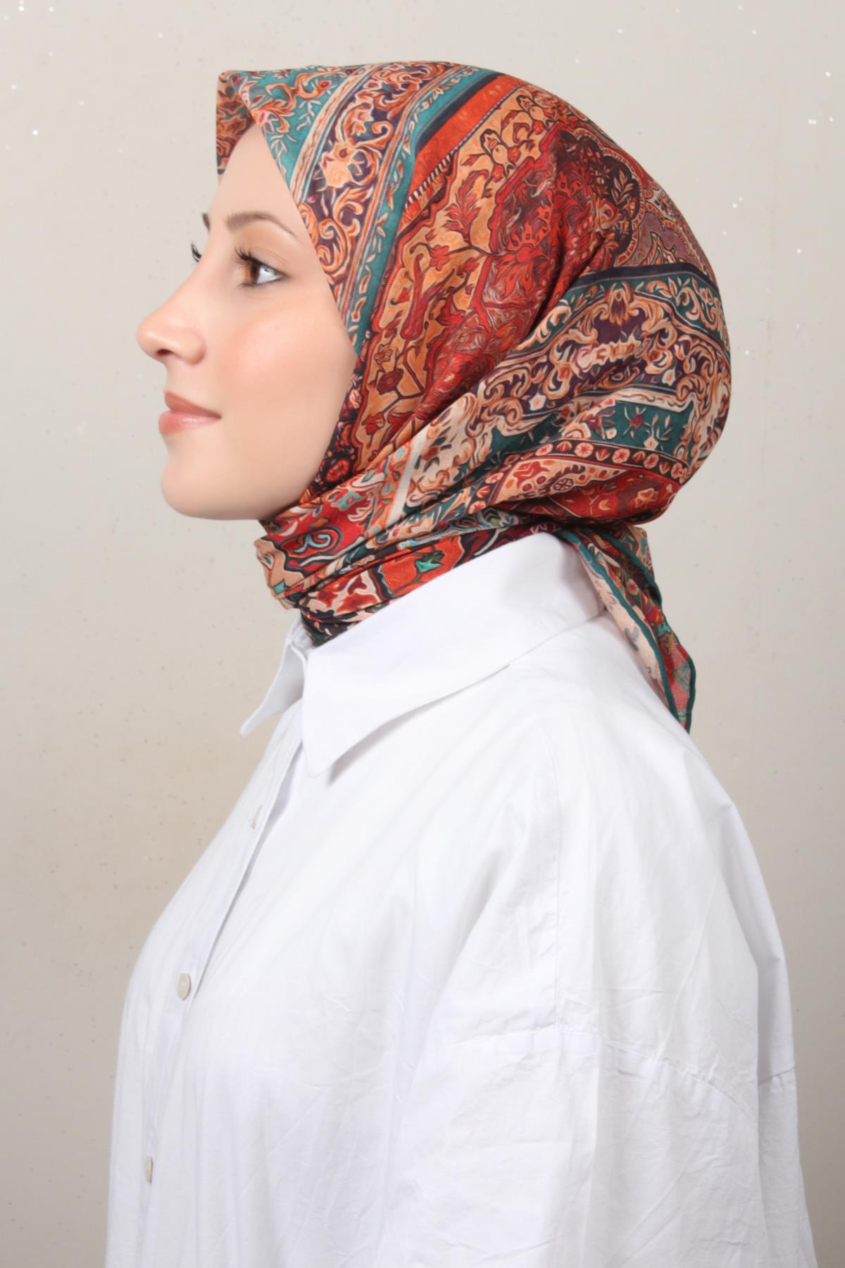 Lop'Res Pamuklu Soft Eşarp 4156-4