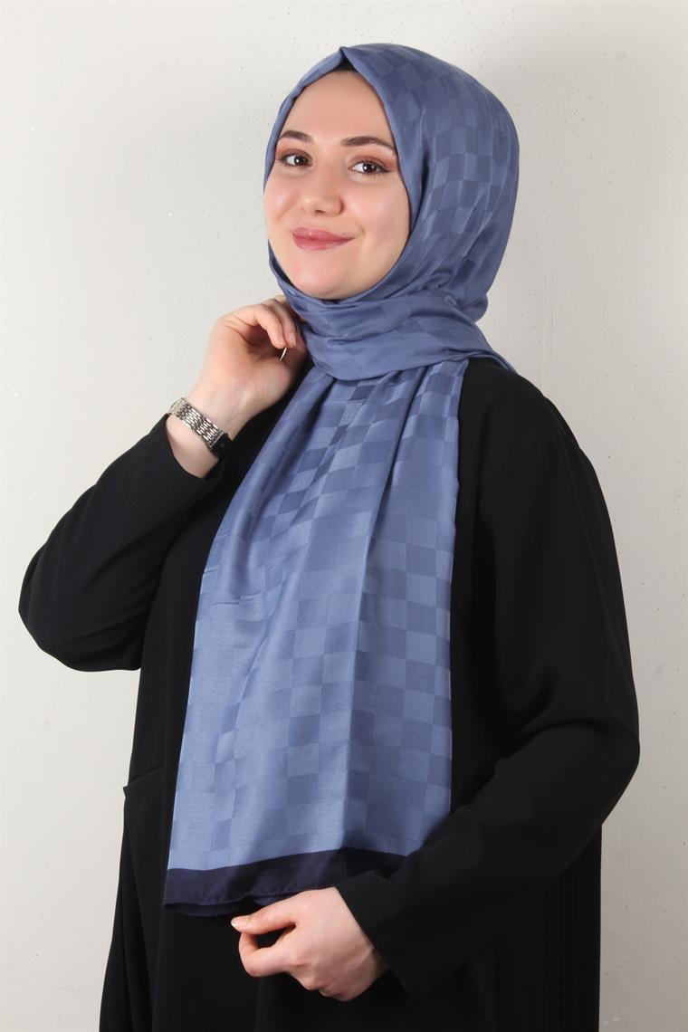 Lotus İpeksi Şal 2746-13 İndigo