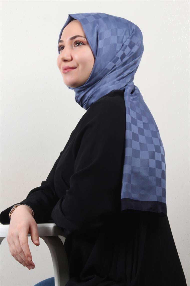 Lotus İpeksi Şal 2746-13 İndigo