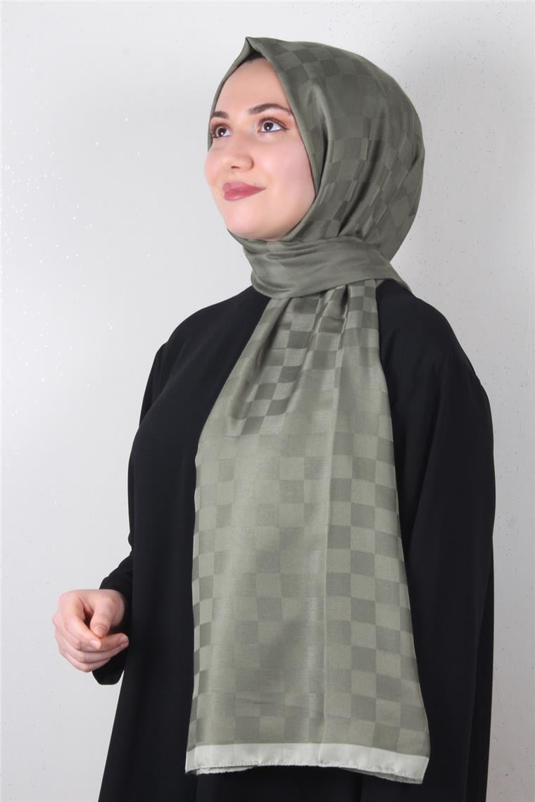 Lotus İpeksi Şal 2746-2 Haki