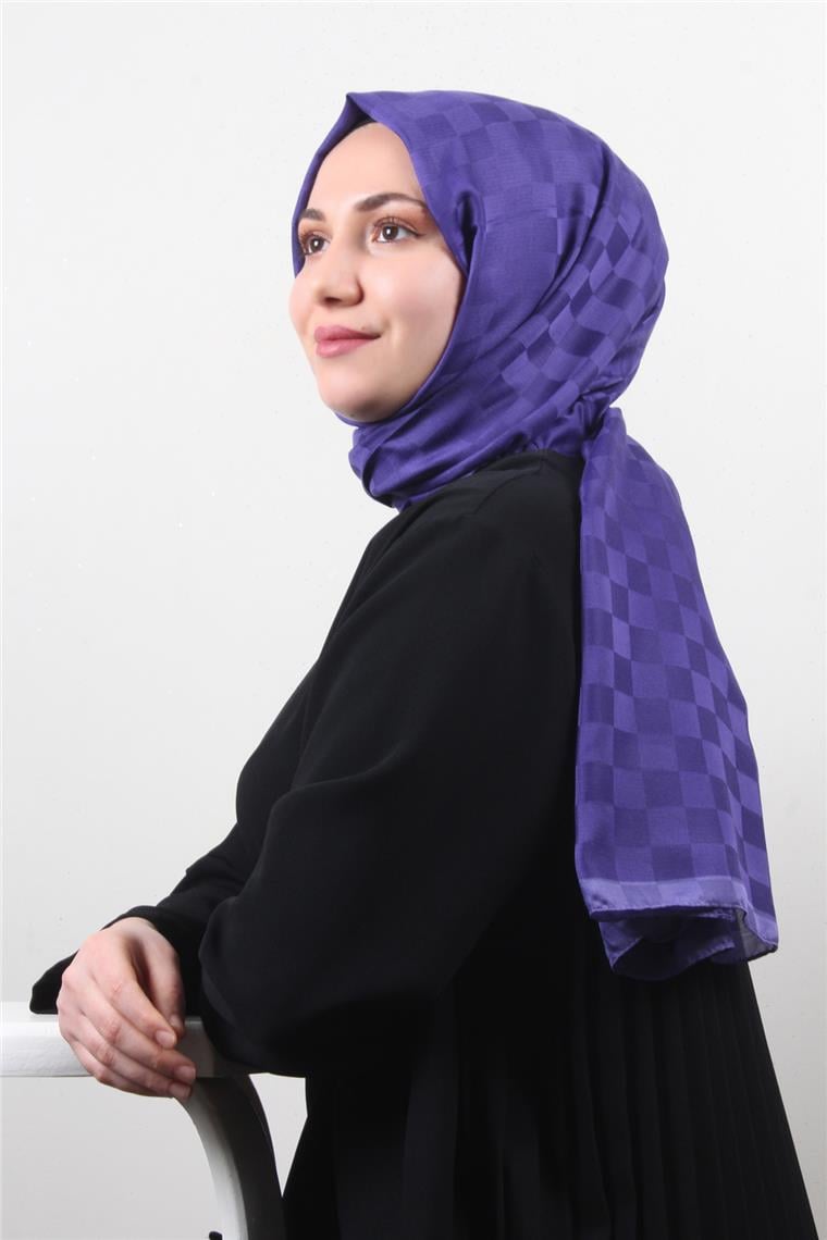 Lotus İpeksi Şal 2746-8 Mor