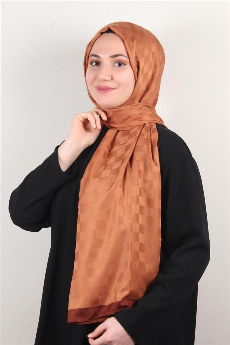 Lotus İpeksi Şal 2746-9 Kiremit