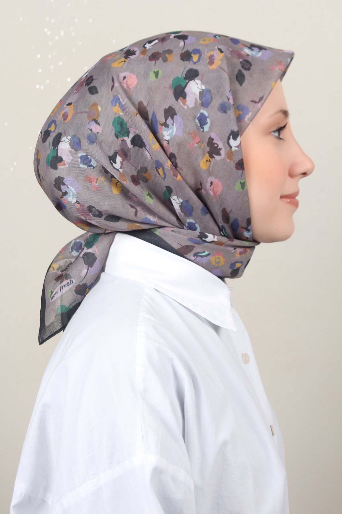 Lux Soft Pamuklu Eşarp 4040-288