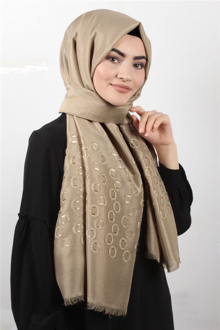 Maria Şal 3382-2 Bej