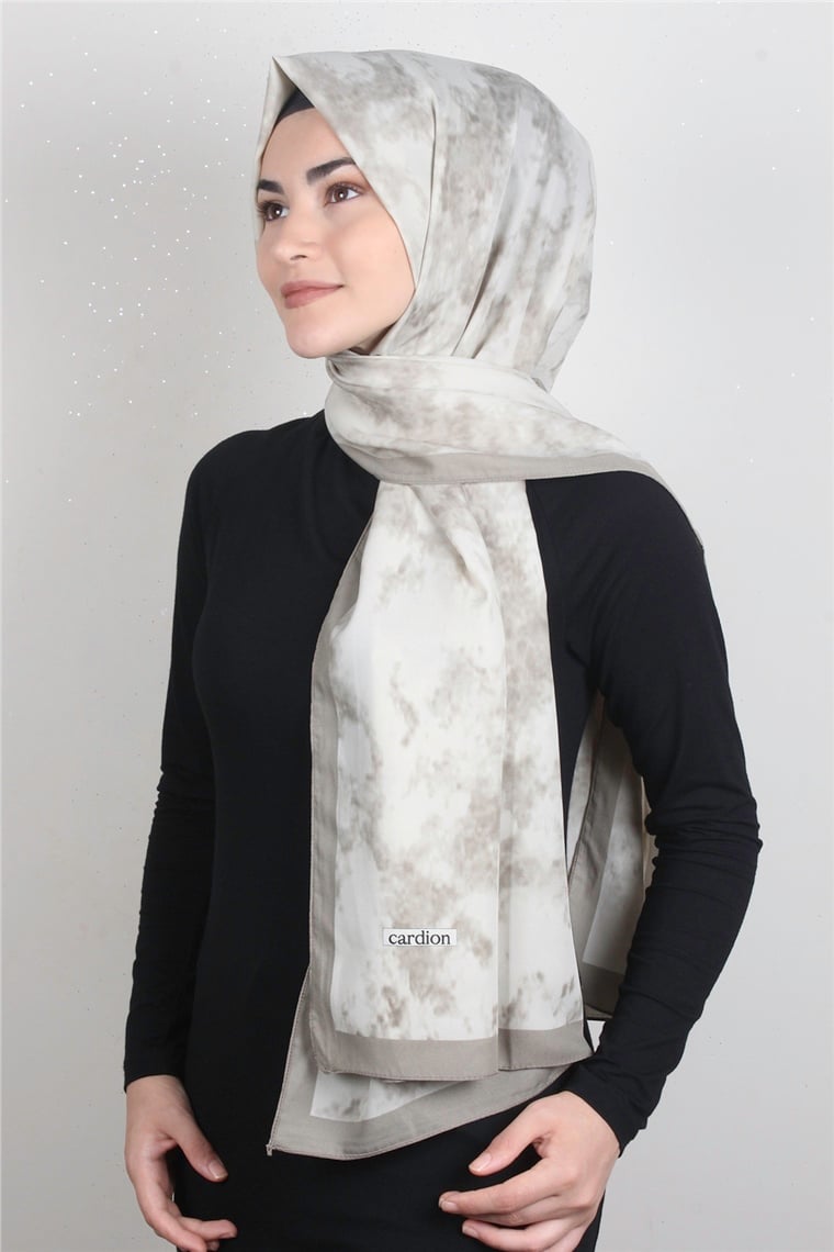Medine Desenli Şal 1804-9 Taş 
