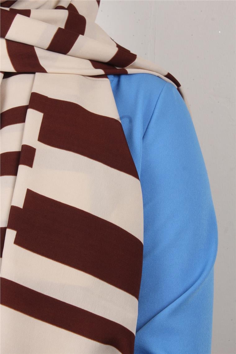 Medine Desenli Şal 2425-3