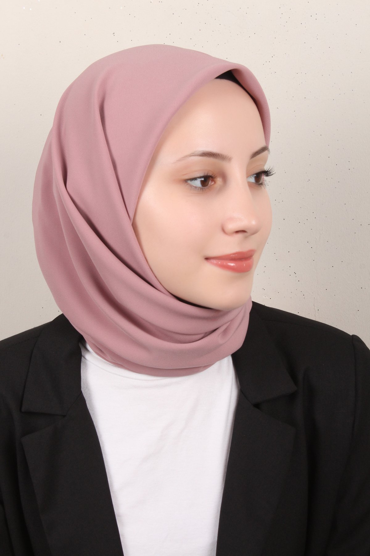 Medine İpeği Eşarp 1871-22 Pudra