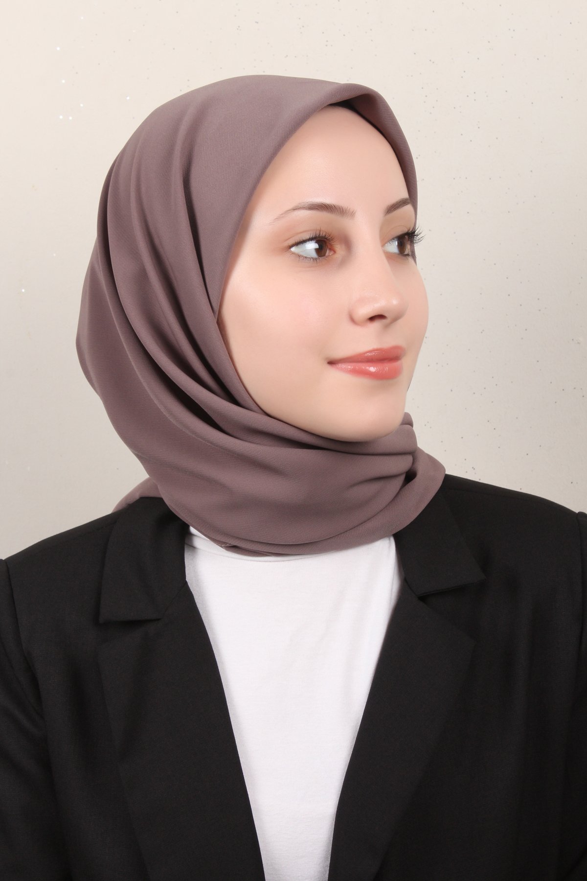 Medine İpeği Eşarp 1871-23 Mocha