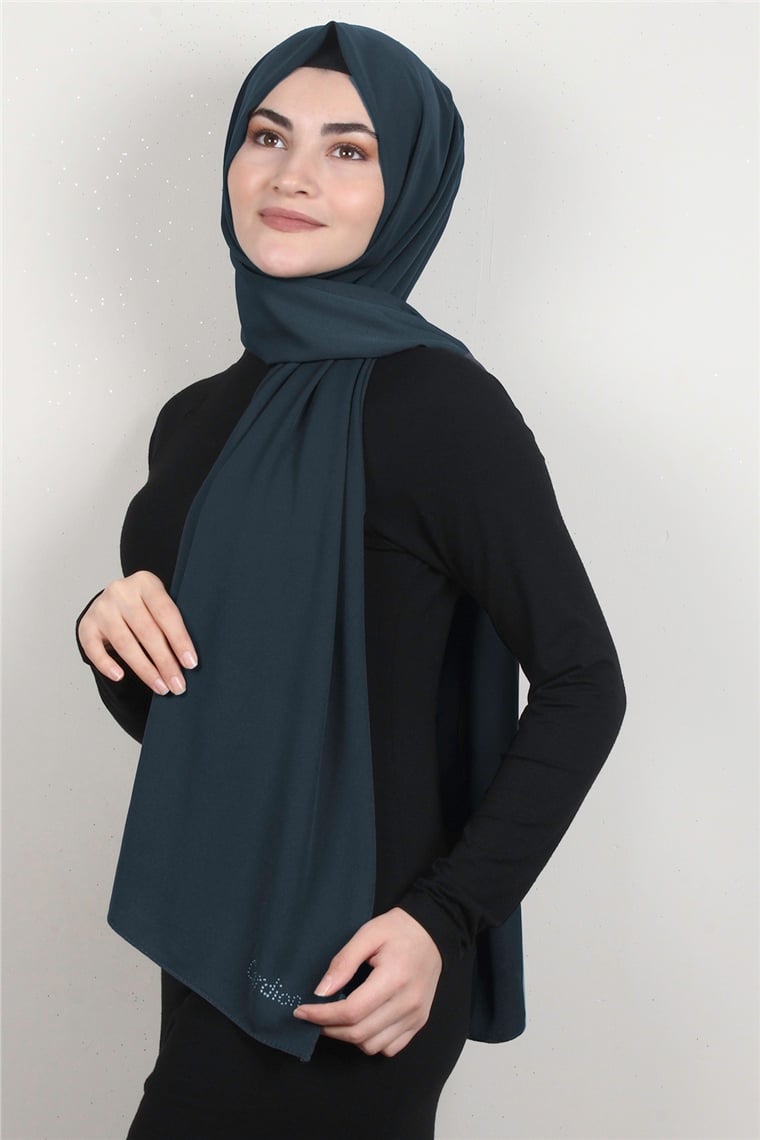 Medine İpeği Şal 1366-65 Antrasit