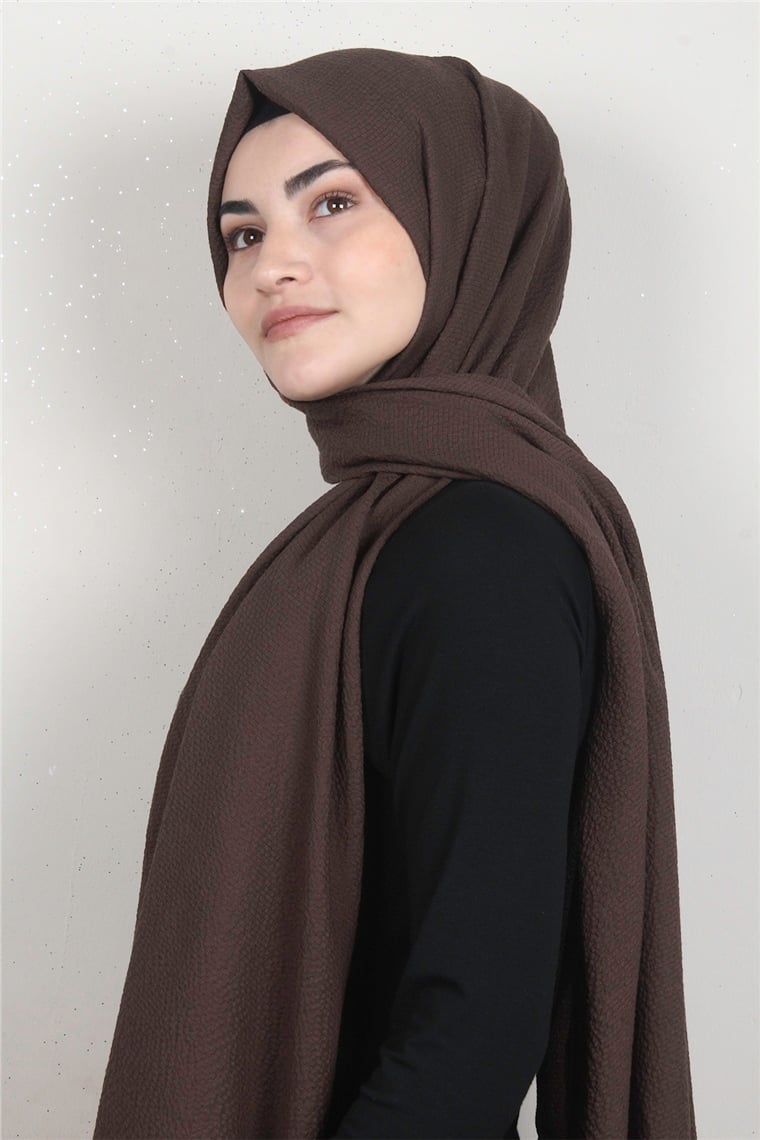 Mio Caz Şal 2726-4 Kakao