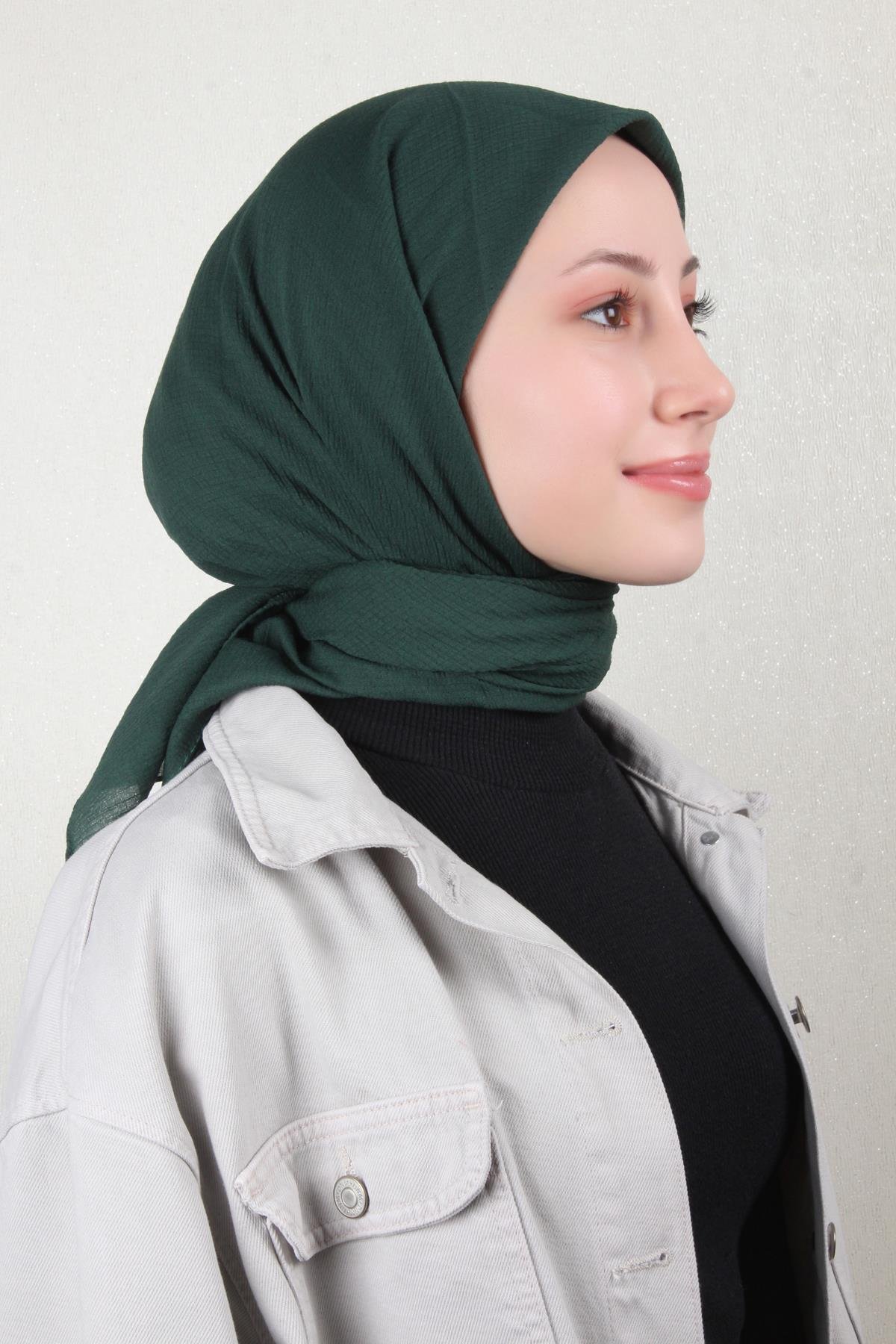 Mio Eşarp 3082-55 Zümrüt