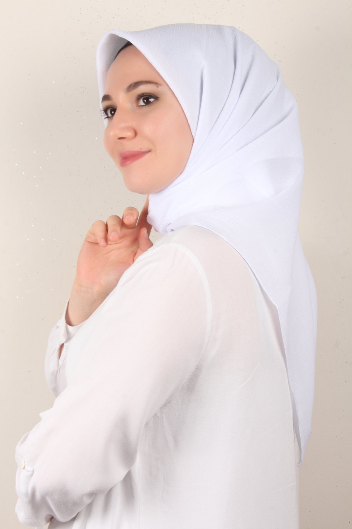 Mio Eşarp 3082-67 Beyaz