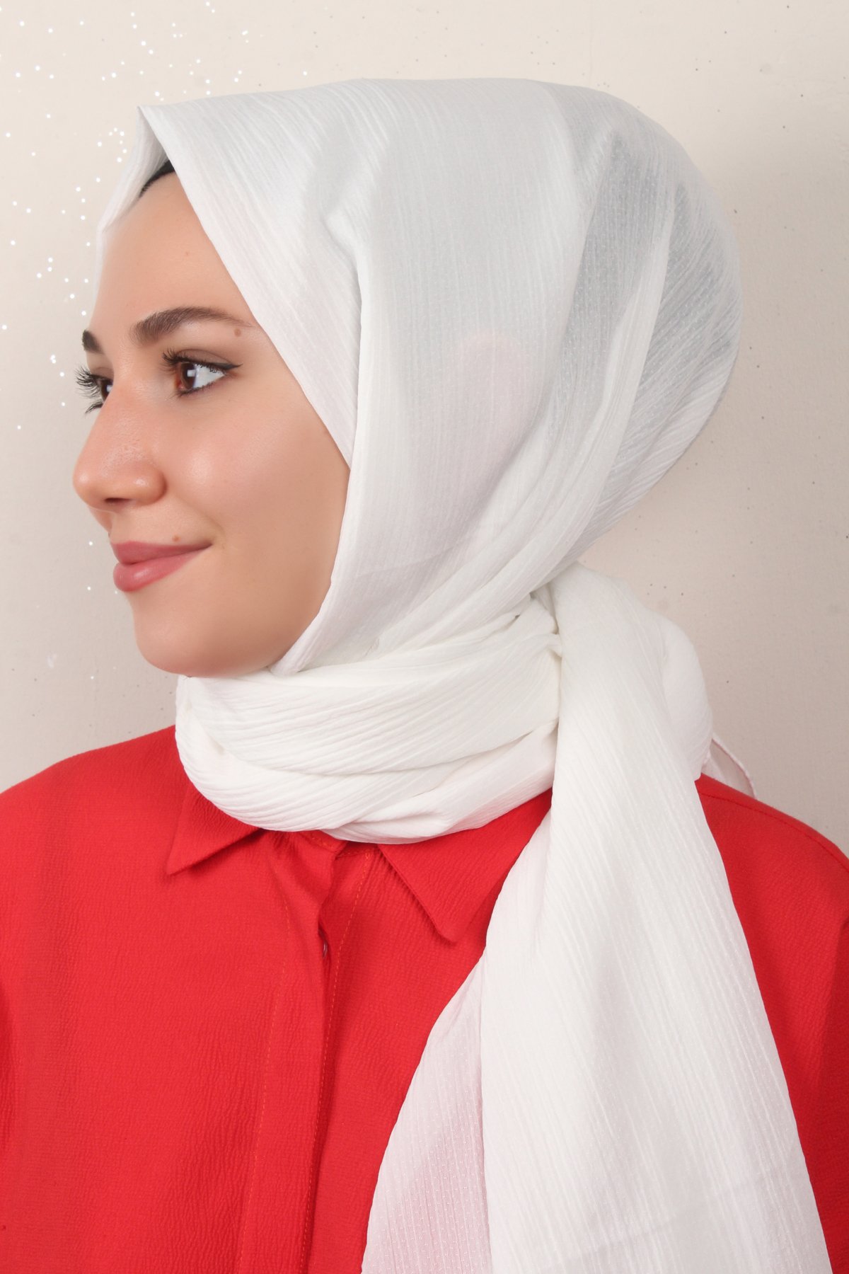 Mk. Krinkıl Serisi 2767-2 Beyaz