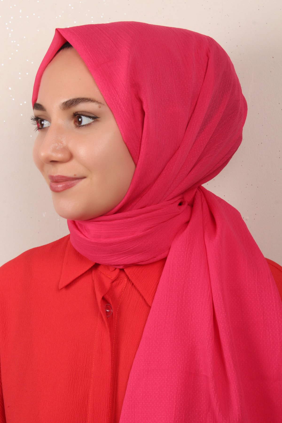 Mk. Krinkıl Serisi 2767-16 Şeker Pembe